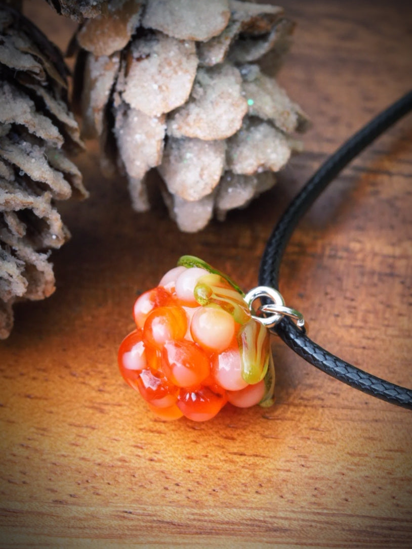 Amber Berry Necklace 🍊✨