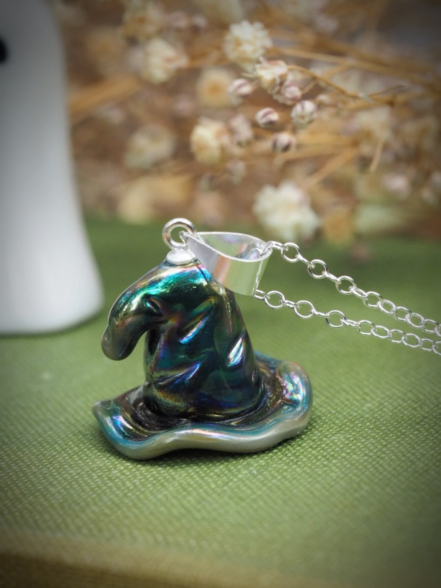 Twilight Brew Witch’s Hat Necklace
