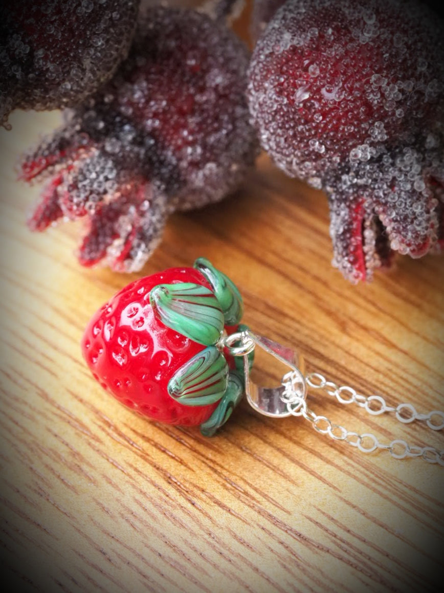 🍓 Wildheart Strawberry Necklace