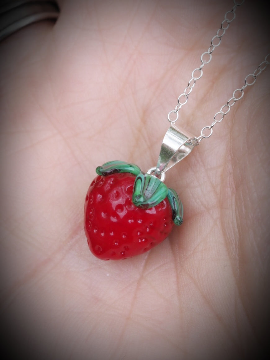 🍓 Wildheart Strawberry Necklace
