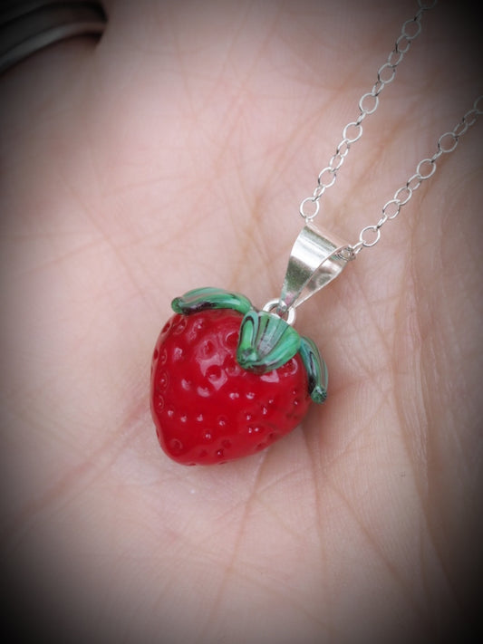 🍓 Wildheart Strawberry Necklace