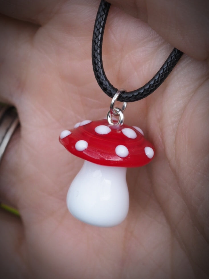 Woodland Charm Toadstool Necklace🍄✨