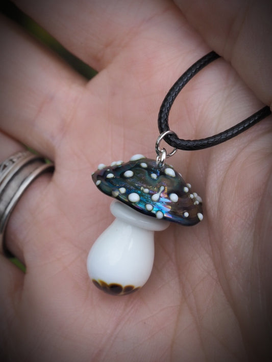 🍄 Mooncap Mushroom Necklace
