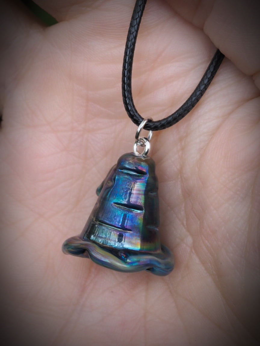 Twilight Brew Witch Hat Necklace🪄🌌