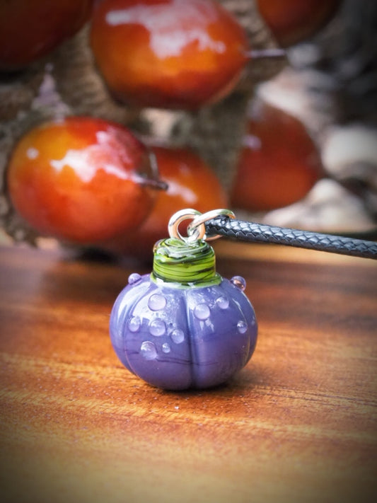 🌙 Moonlit Dew Pumpkin Necklace