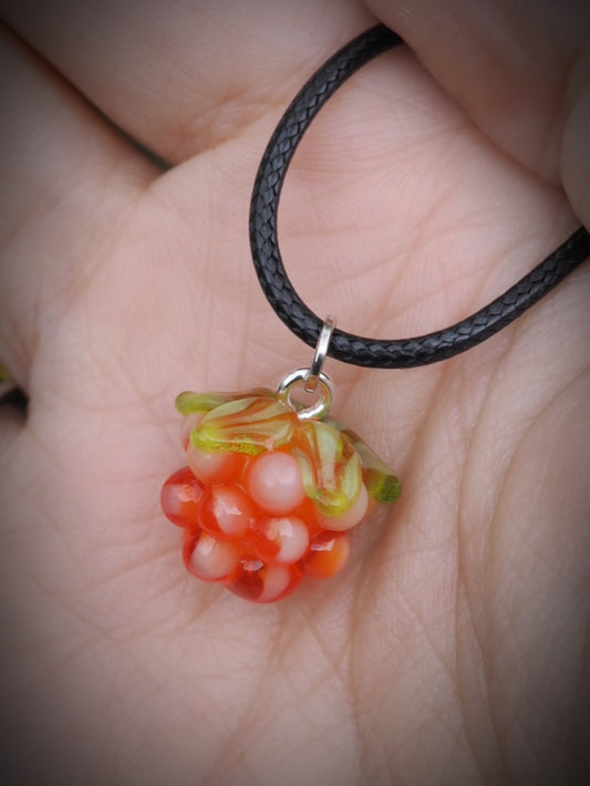 Amber Berry Necklace 🍊✨