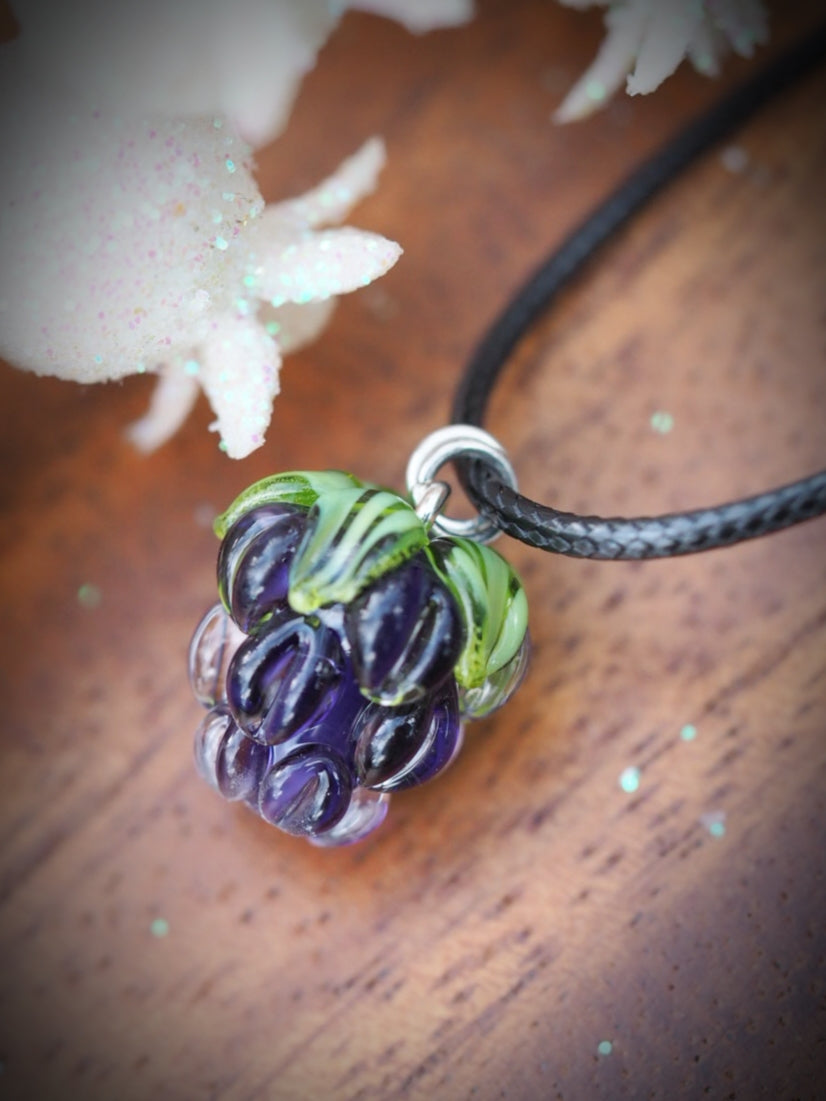 Glass Berry Necklace