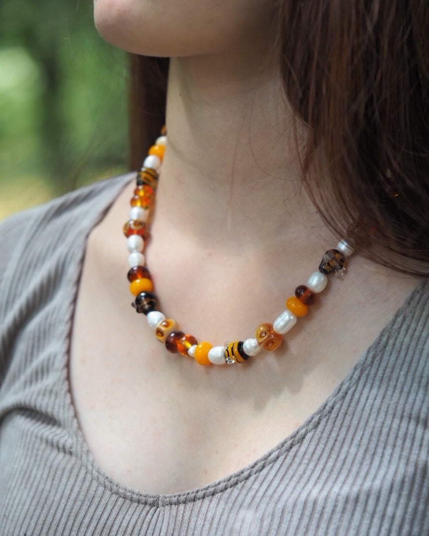 Honey bee Necklace