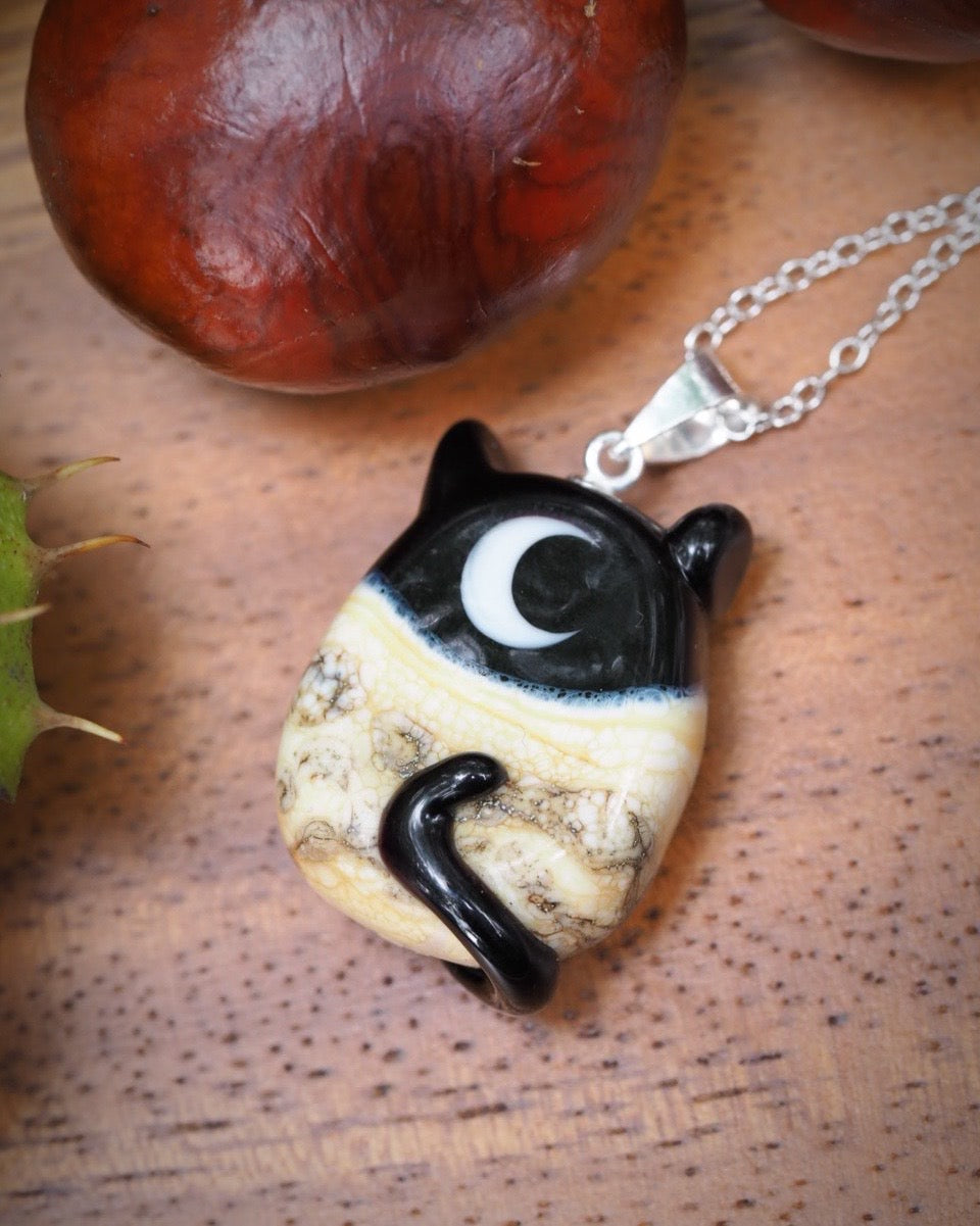 Eclipse Cat Necklace